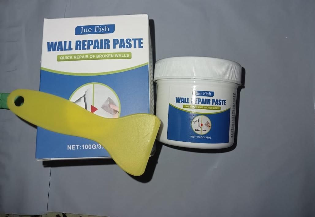 Professional Wall Repair Paste 100g - Quick Fix for Cracks, Holes & Wall Damage