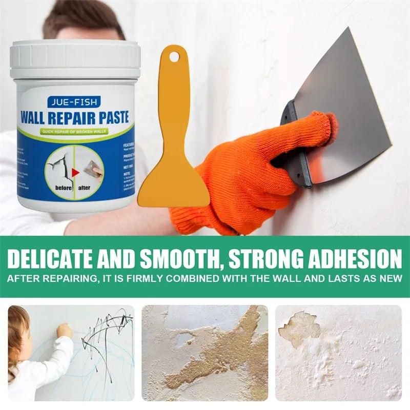 Professional Wall Repair Paste 100g - Quick Fix for Cracks, Holes & Wall Damage